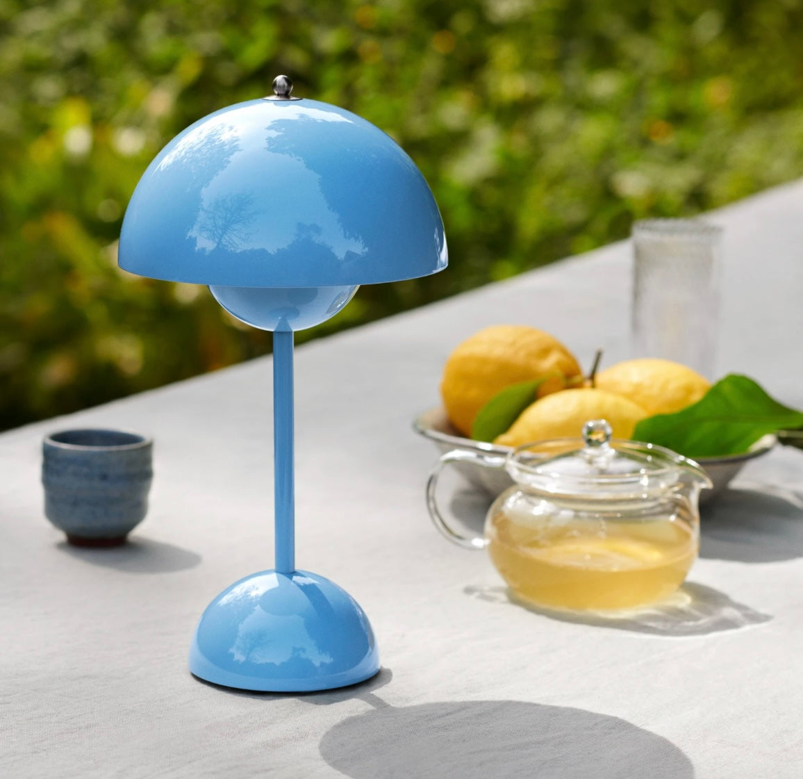 Icon Lite – Portabel Designlampa i Flowerpot-stil med Dimbar LED & USB