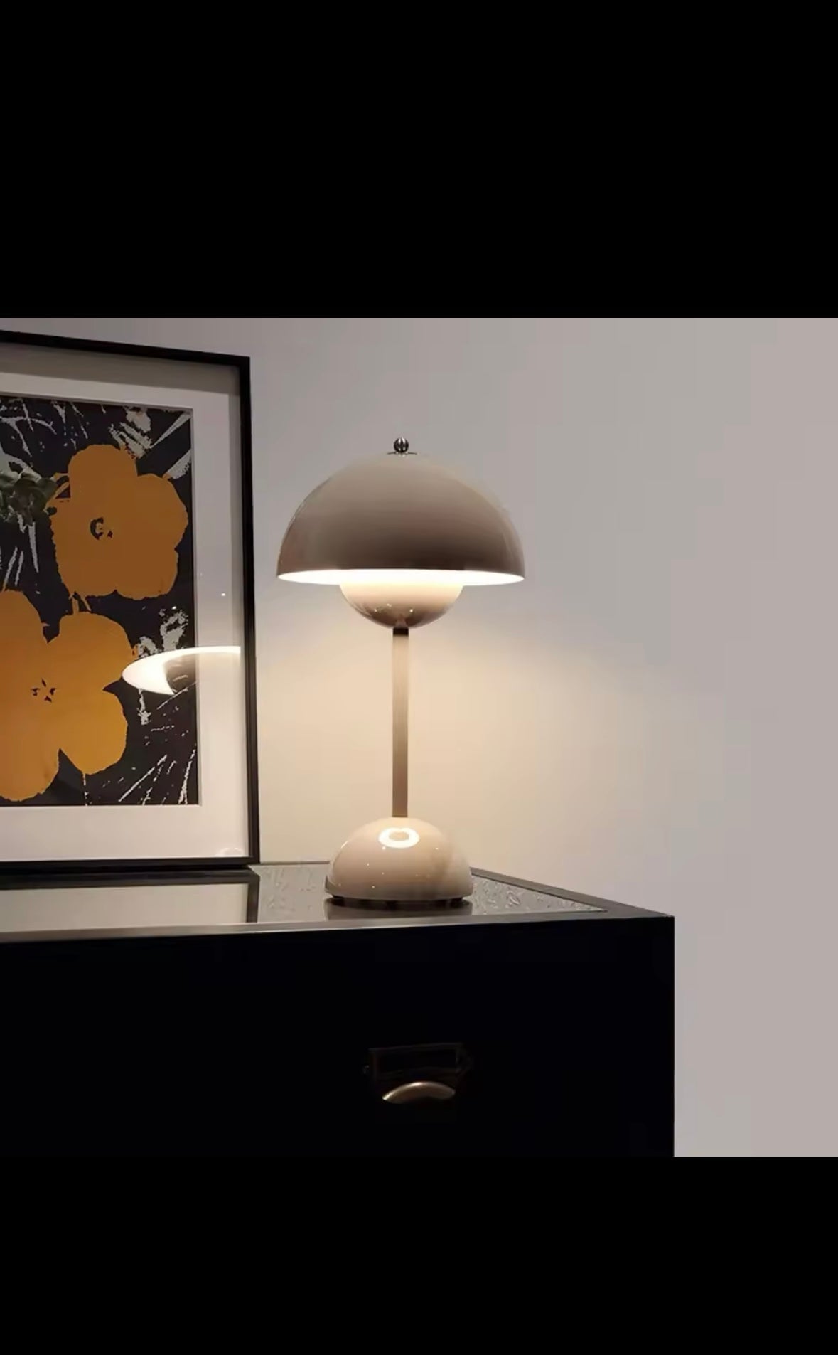 Icon Lite – Portabel Designlampa i Flowerpot-stil med Dimbar LED & USB