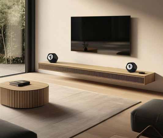 Magnetisk Vätskehögtalare – 360° Bluetooth-Ljud & Visuell Musikupplevelse