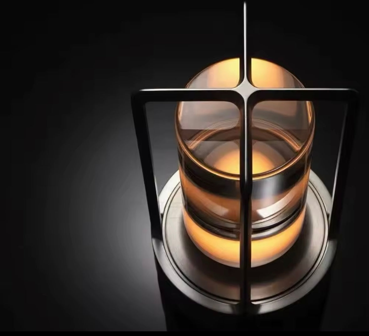 Crystal – Trådlös Bordslampa i Kristallglas med Touchdimmer