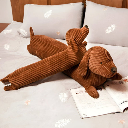 CuddlyPlush- Bedårande Dachshund i Plyschkudde