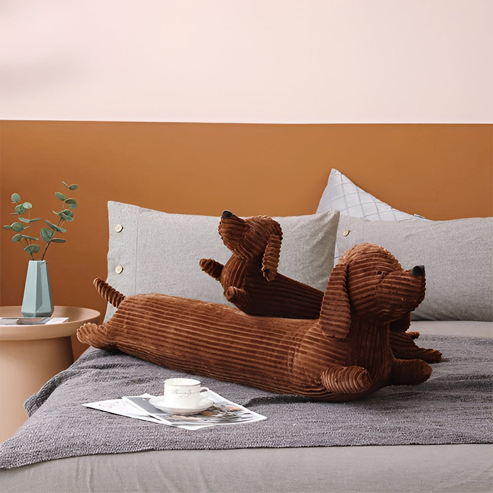 CuddlyPlush- Bedårande Dachshund i Plyschkudde