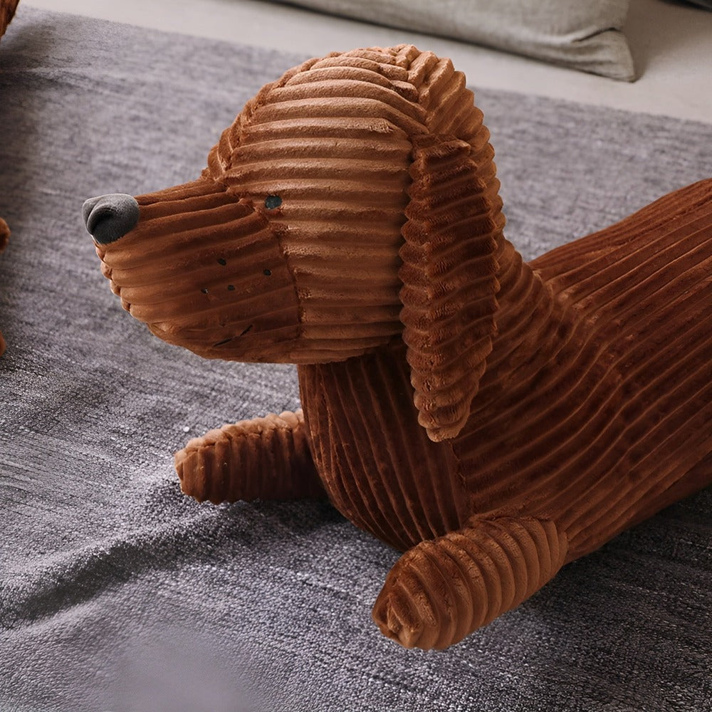 CuddlyPlush- Bedårande Dachshund i Plyschkudde