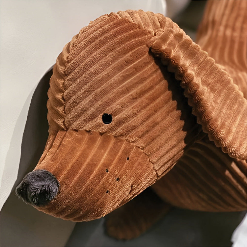 CuddlyPlush- Bedårande Dachshund i Plyschkudde