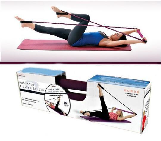FlexiCore Pilates Kit – Din bärbara pilatesstudio med tränings-DV