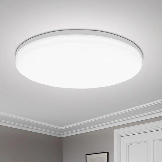 Modern Rund LED Taklampa – 18W / 24W / 36W / 48W för Sovrum, Kök & Vardagsrum
