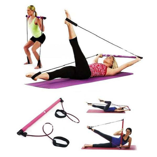 FlexiCore Pilates Kit – Din bärbara pilatesstudio med tränings-DV